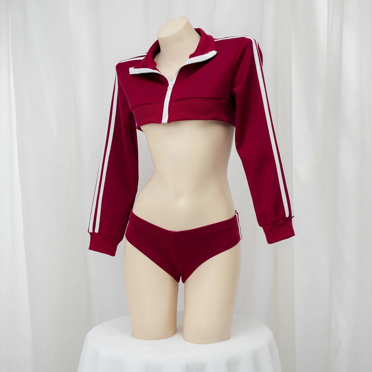 Japanese Anime Student School Athletic Wear Outfits Women Gym Suit Clothes Cosplay Costume