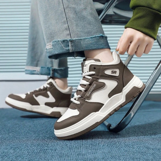 Sports Platform High Cut Boots for Men Spring Autumn Lace Up Man Shoes Comfortable Non Slip Hot Selling New Offer Footwear Sale
