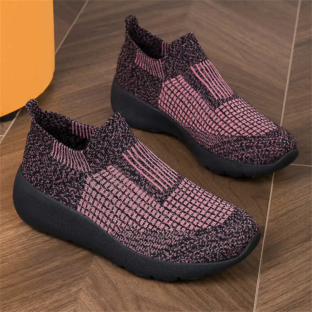 Lightweight Anti-skid Black School Shoes Woven Women's Running Sneakers Shose Women Sports Saoatenis Sneakeres Cheaper Fit