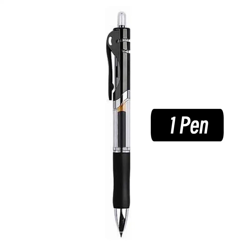 Clearance_Gel Pen Set Black Blue Ballpoint 0.5 mm Refills Cute School & office writing pens supplies Kawaii Korean Stationery_Co
