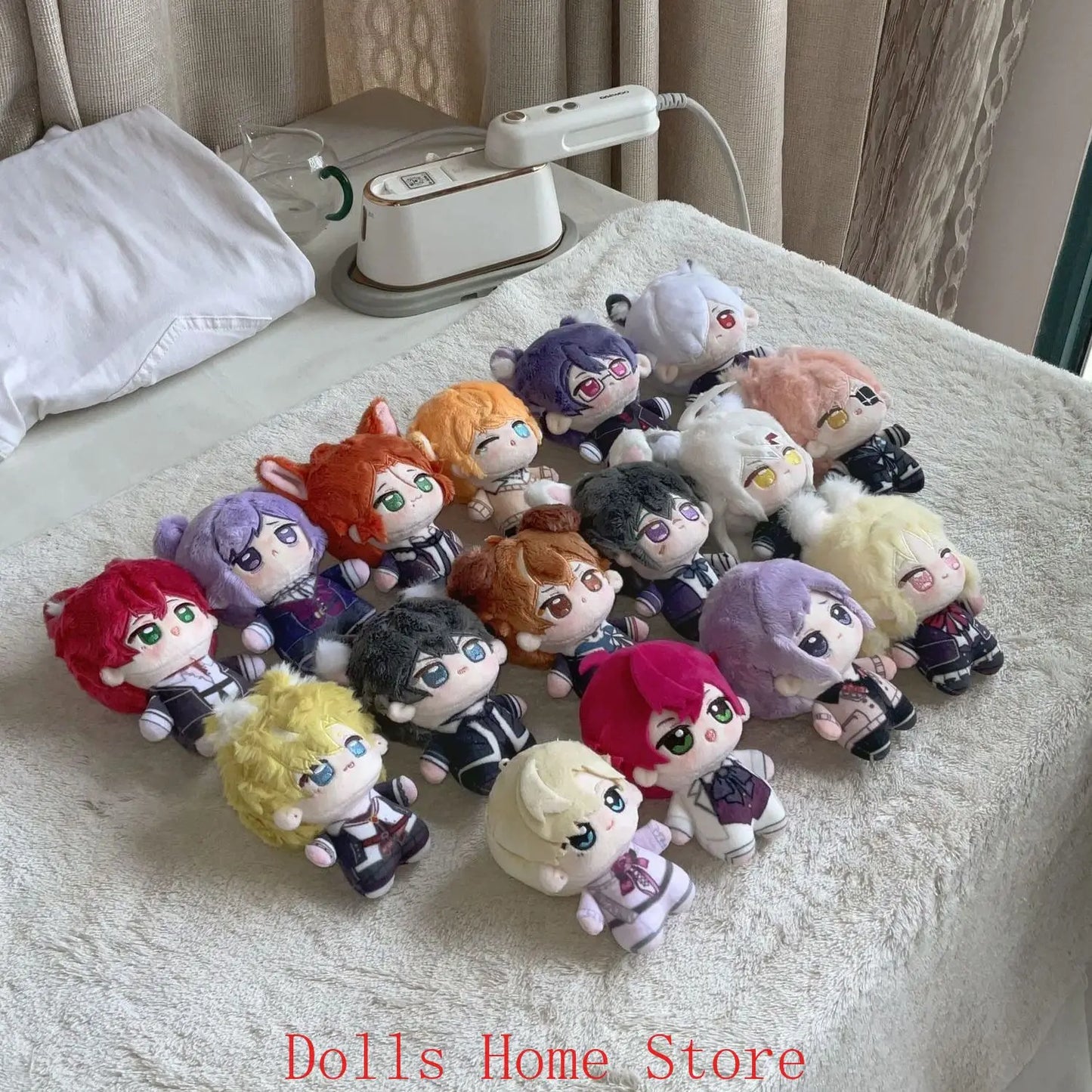 10cm Tsukinami Carla Tsukinami Shin Mukami Azusa Kawaii Anime Game Cosplay Plushies Dango Starfish Body Plush Pendant Keychain