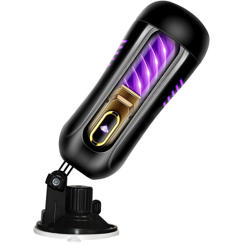 Cocoa Honey Dual-Channel Male Masturbator Cup