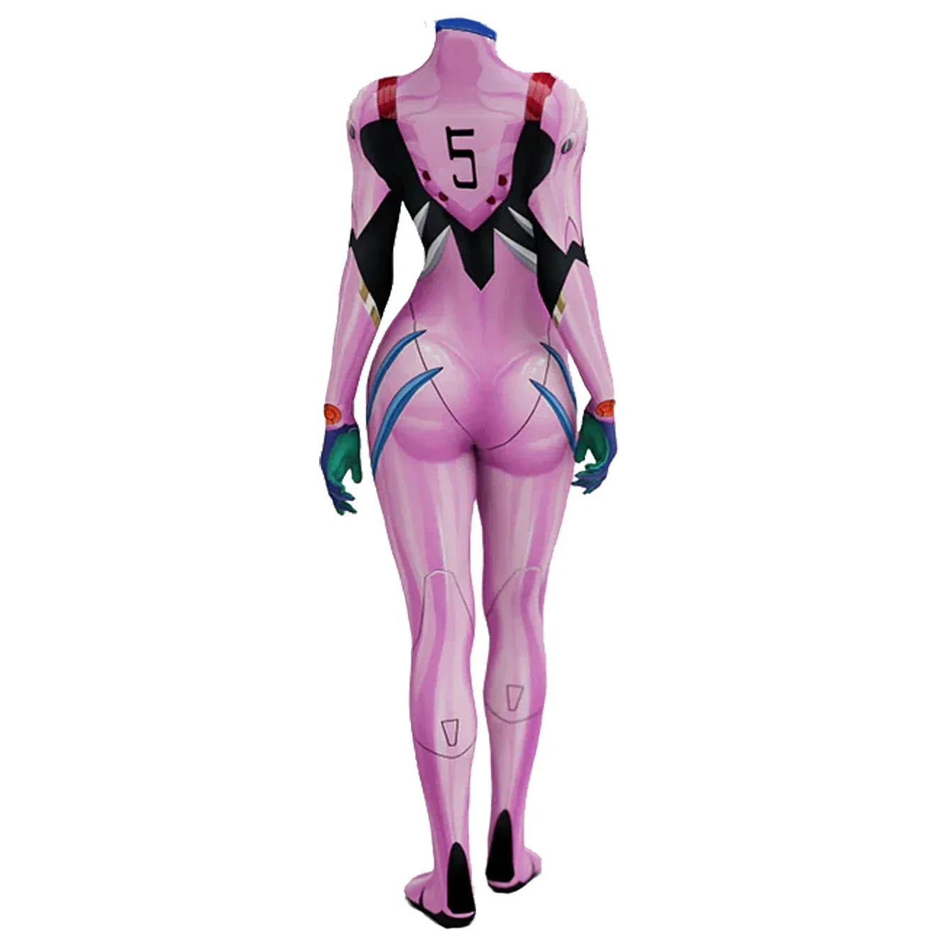 Anime EVA 05 Makinami Cosplay Costume Superhero Woman Girls Bodysuit Catsuit 3D Printed Spandex Zentai Halloween Costume 2025