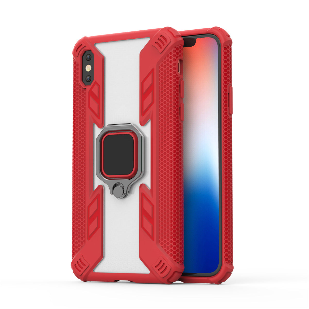 Transparent Airbag Phone Case with Magnetic Car Mount