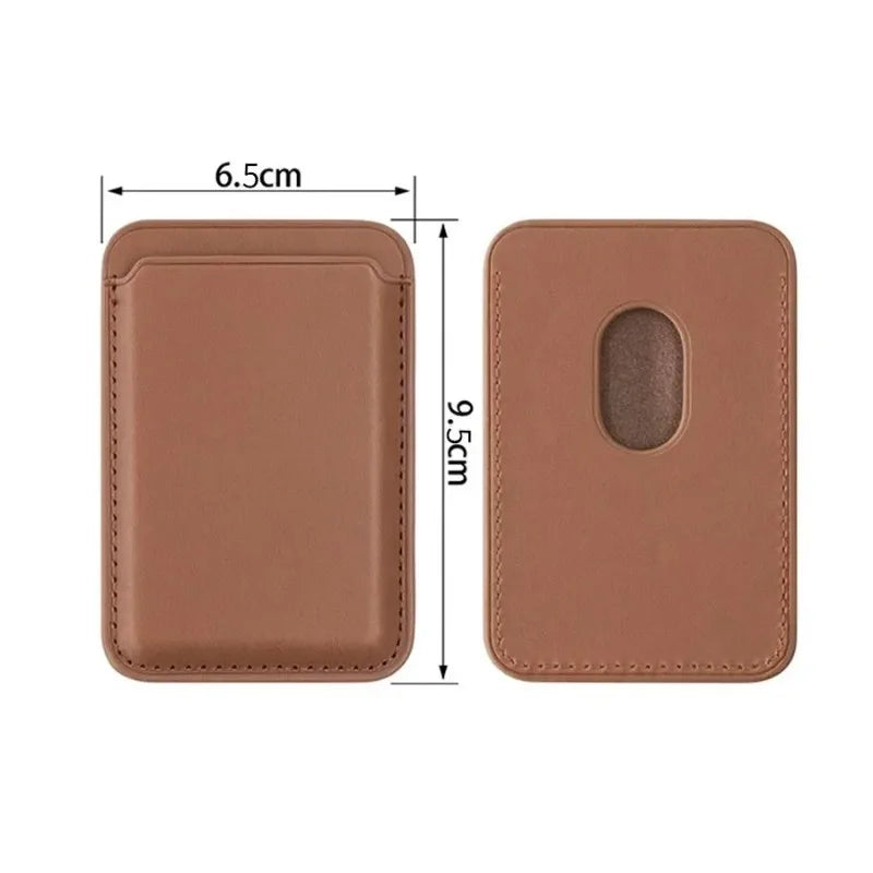 2026 Top Selling！Phone Accessories Magnetic Wallet Holder Leather Case For iPhone13/12/14/15/16/17 Pro Max Phone Card Holder