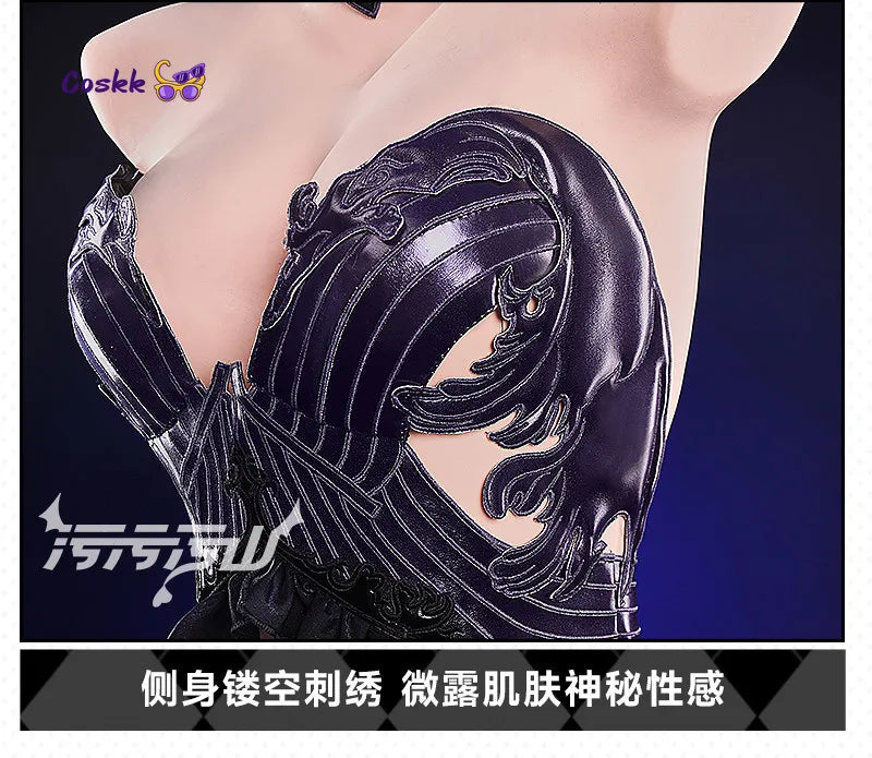 New Shuten Douji Cosplay Game Fate Fate/Grand Order Costume Halloween Christmas Role Playing woman sexy black dress hat prop