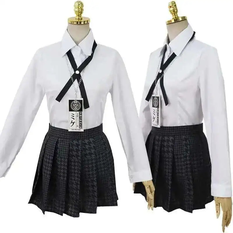 Anime Kakegurui Jabami Yumeko Cosplay Costume Halloween Sayaka Compulsive Gambler Japanese School Girls JK Uniform Halloween