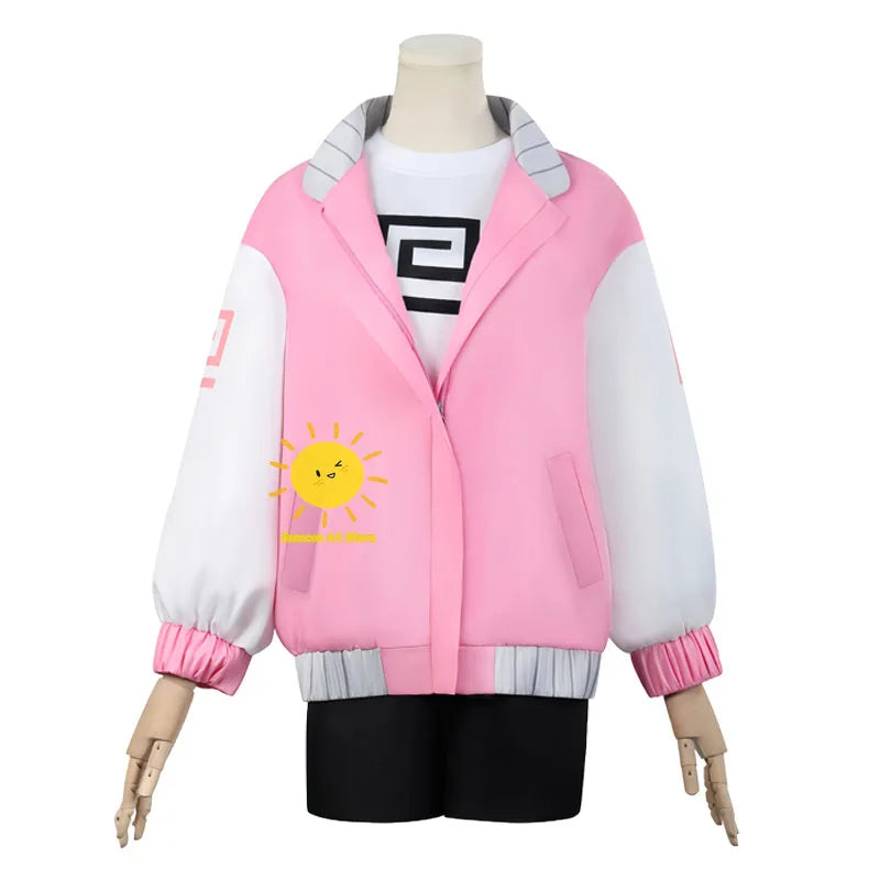 Anime Sakamoto Days Cosplay Lu Shaotang Cosplay Costumes Shirt Shorts Coat Apron Shaotang Lu Wig Suits Halloween Cos Adult Women