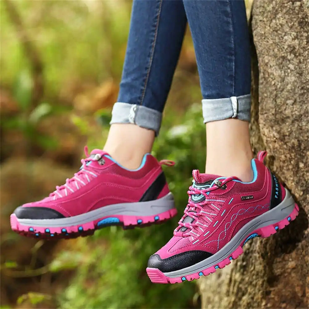 Autumn-spring Cow Skin Shoes 33 Mules Women's Red Boot Sneakers Running Woman Sports Top Comfort Sapa Wholesale To Resell