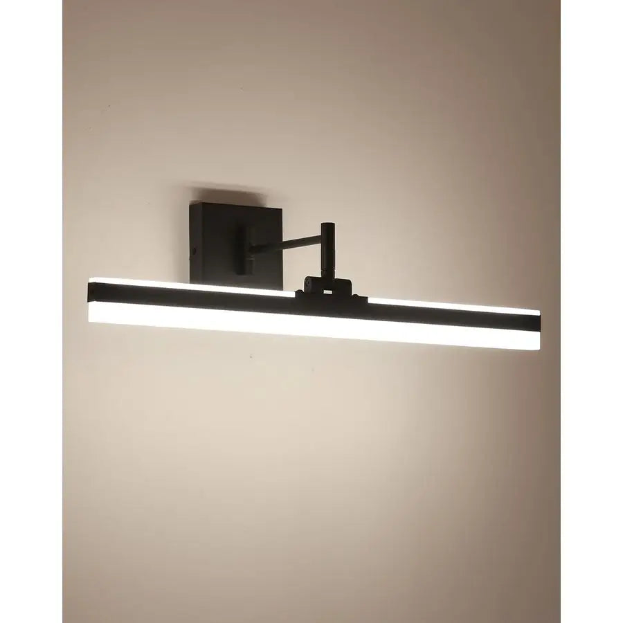 LED Vanity Light,23.6 Adjustable amp Rotatable Bathroom Light Fixture Above Mirror, Wall Sconce, Black