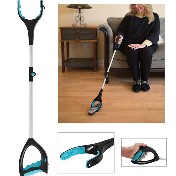 Litter Picker Tool with Wine Glass Clipper