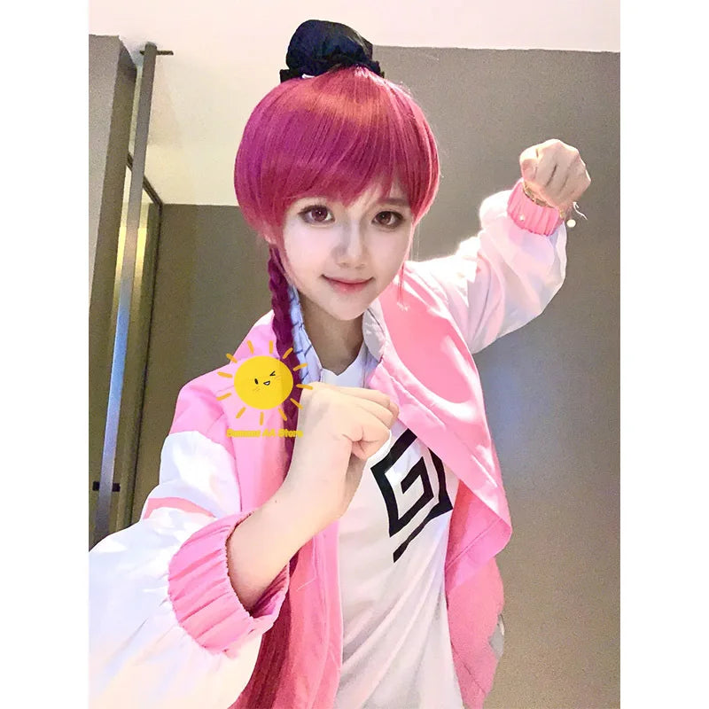 Anime Sakamoto Days Cosplay Lu Shaotang Cosplay Costumes Shirt Shorts Coat Apron Shaotang Lu Wig Suits Halloween Cos Adult Women