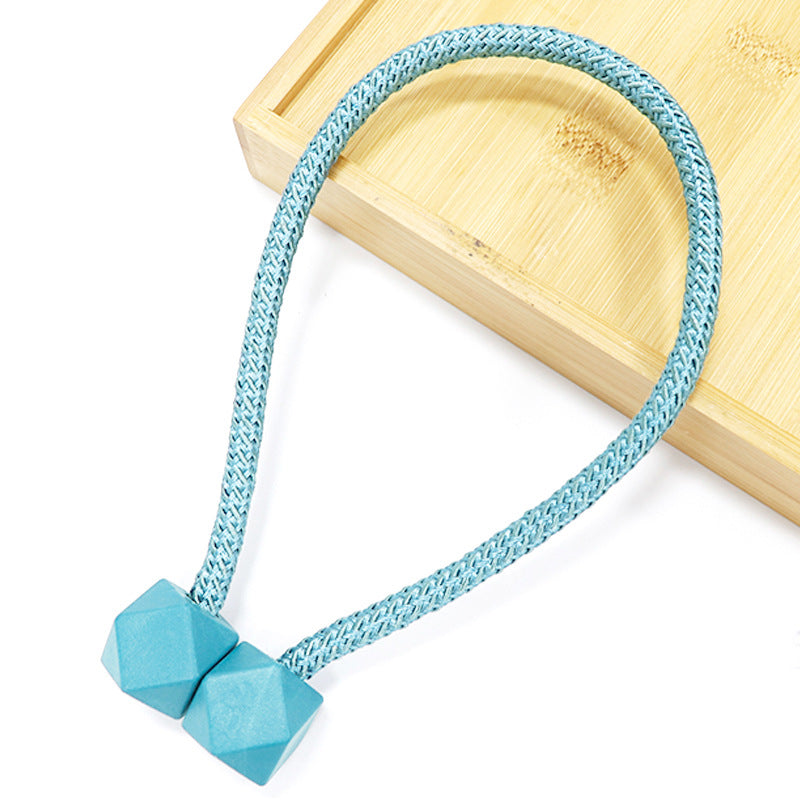 Magnetic Buckle Creative Cube Curtain Strap Accessories