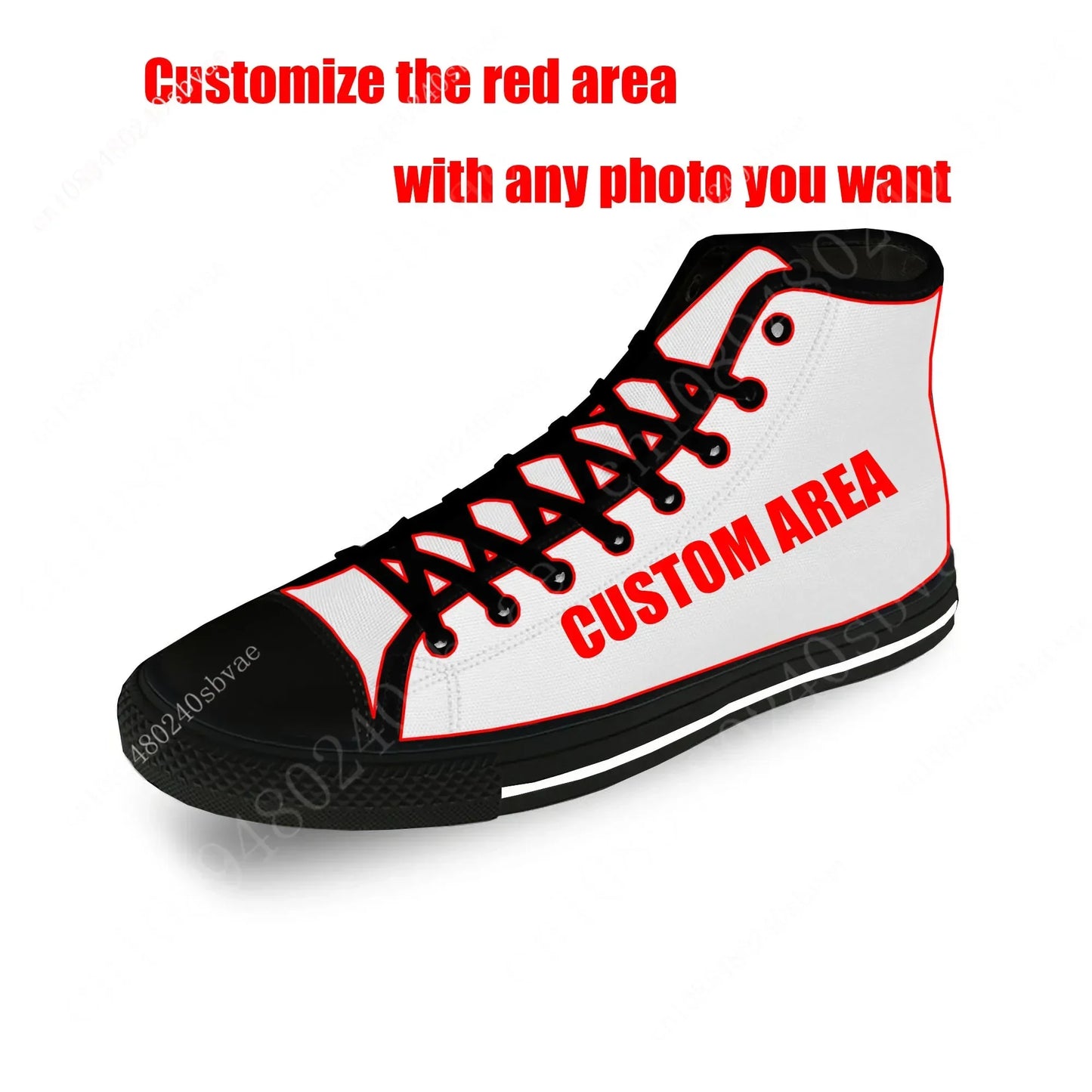 Plaid High Top Shoes Mens Womens Teenager Sneakers Canvas High Quality Outdoor Daily Sneaker Custom Made Couple Shoe
