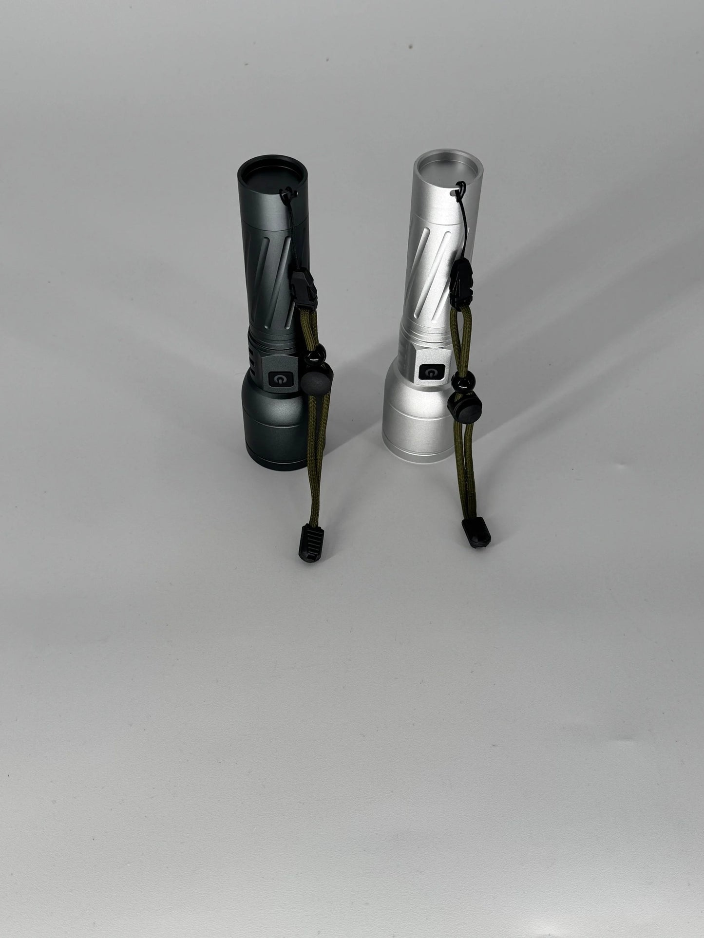 All Weather Flashlight, Charcoal or Silver