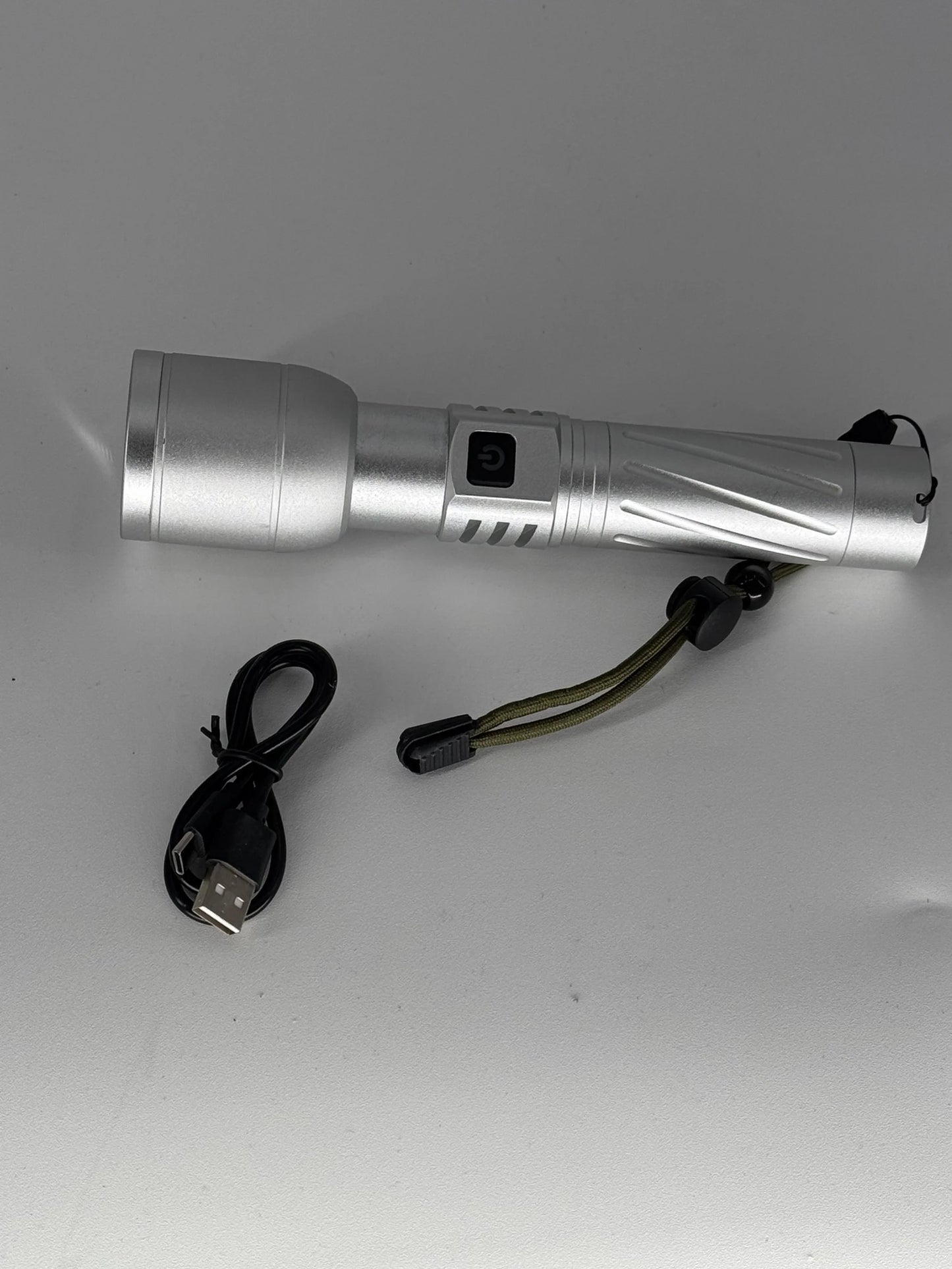 All Weather Flashlight, Charcoal or Silver