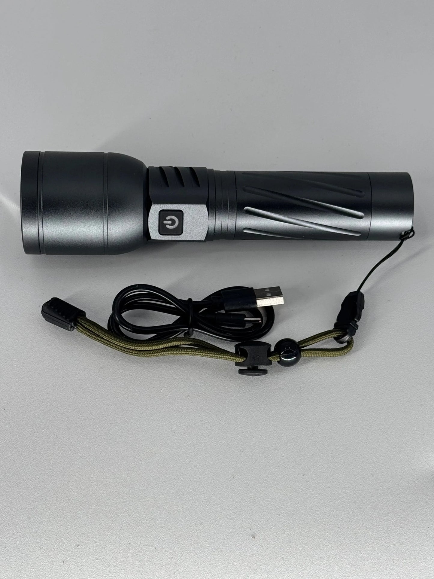 All Weather Flashlight, Charcoal or Silver