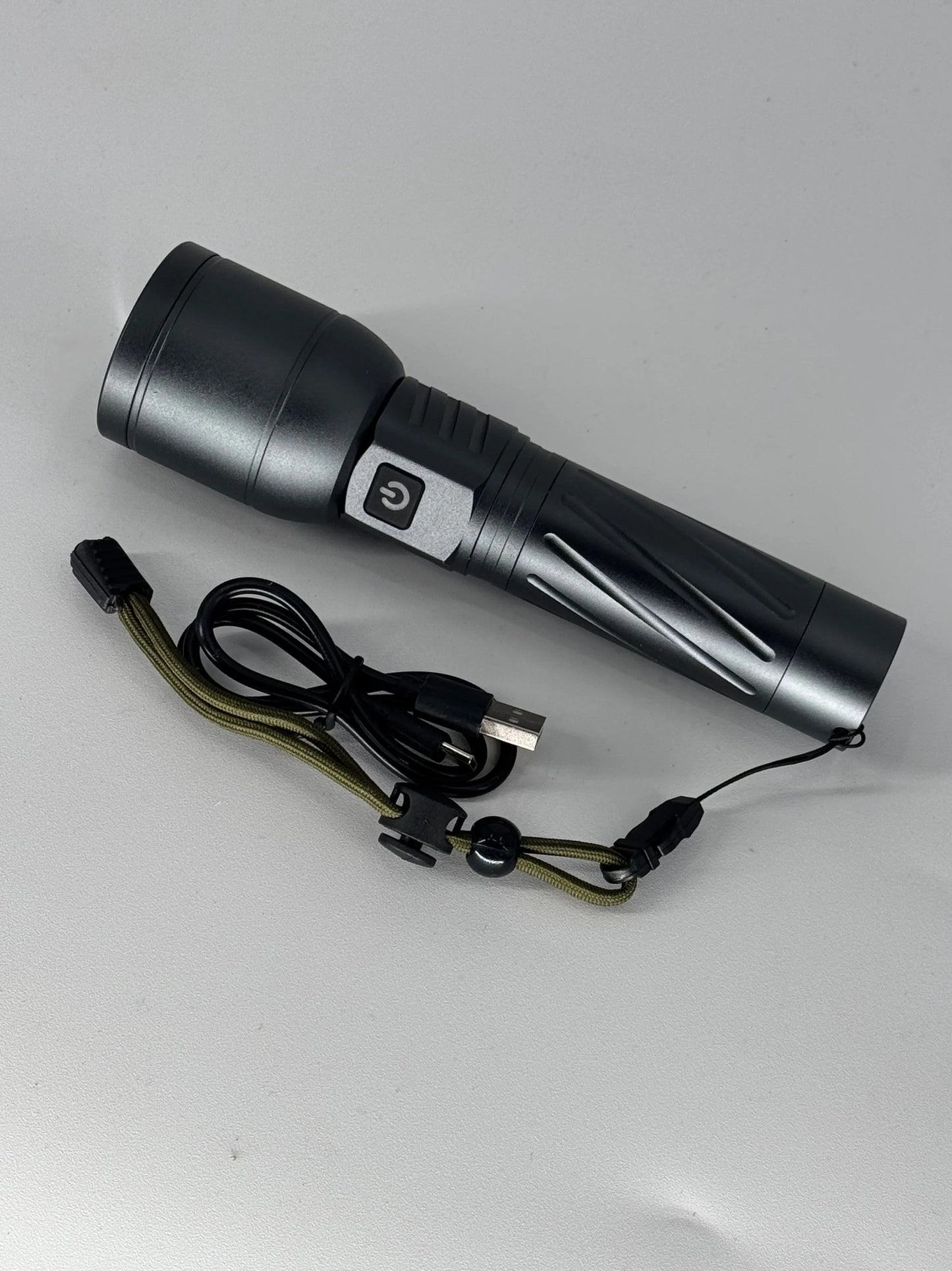 All Weather Flashlight, Charcoal or Silver