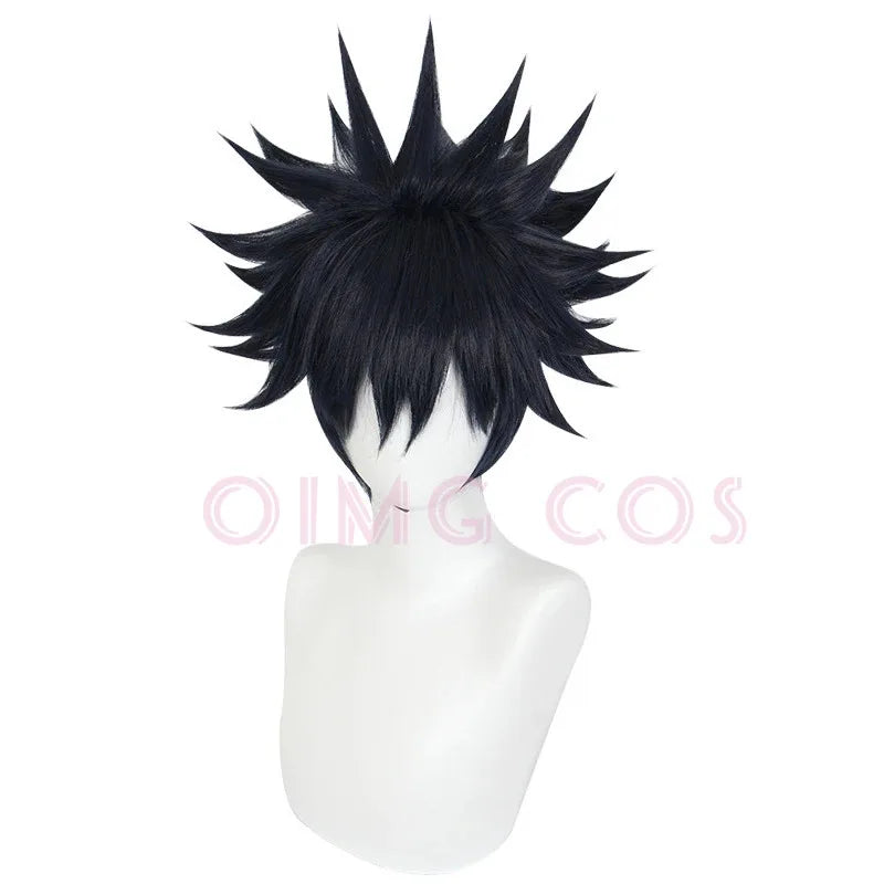 Jujutsu Kaisen Fushiguro Megumi  Cosplay Wig Anime Halloween Costumes for Women Game