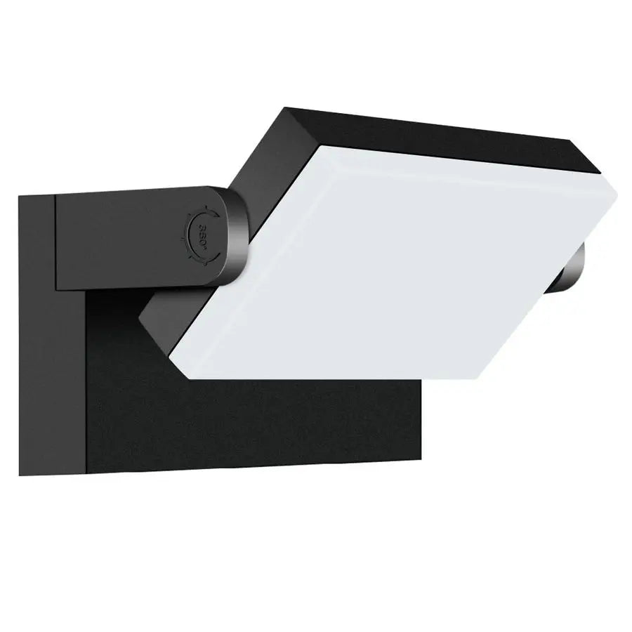LED Flood Lights Outdoor 60W Rotatable 360 Adjustable Head Switch Control Exterior Lighting Fixture Wall Pack Commercial Securit