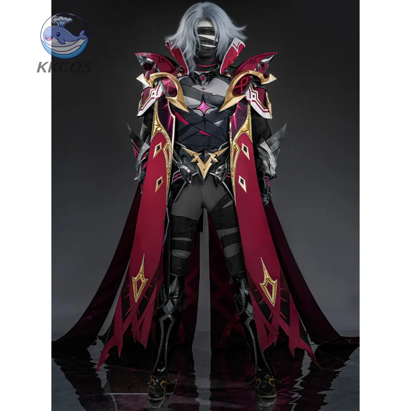 Genshin Impact -Rerir(Sinner of Defiling Death\Racher of Solnari）Cosplay Costume Full Set for Men/Women Halloween Outfit KKcos