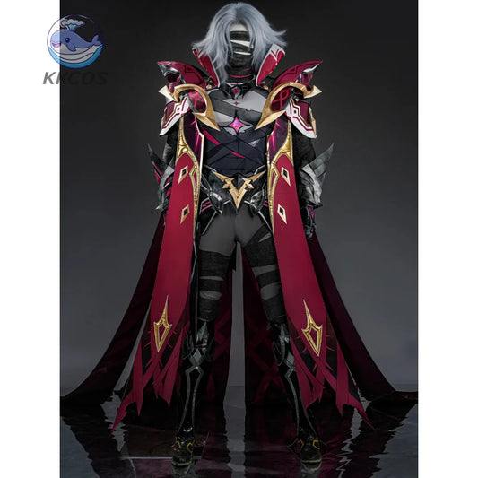 Genshin Impact -Rerir(Sinner of Defiling Death\Racher of Solnari）Cosplay Costume Full Set for Men/Women Halloween Outfit KKcos