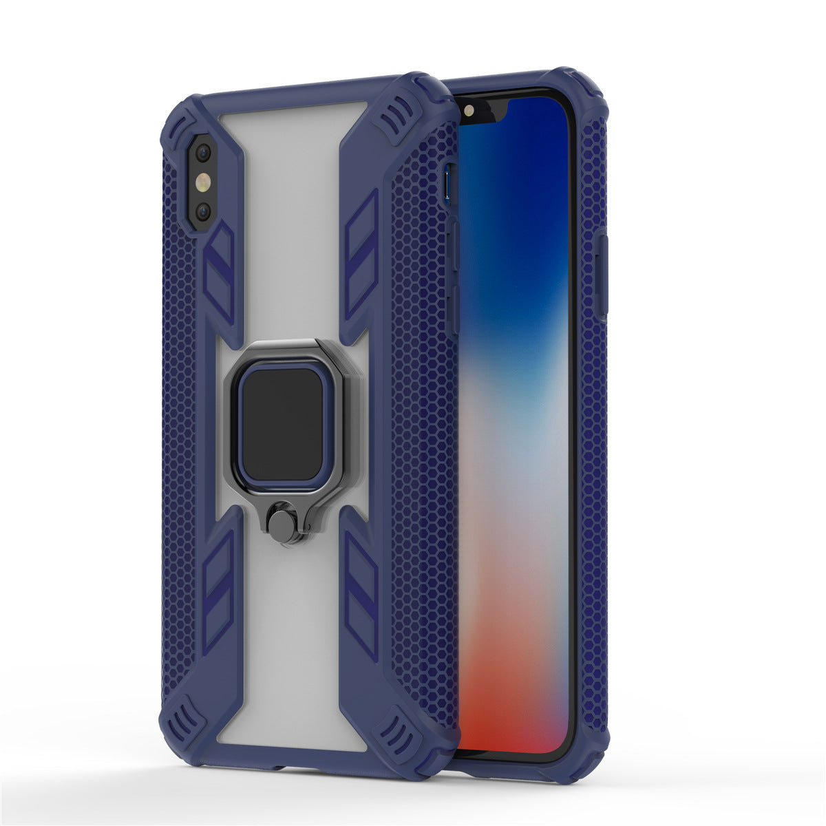 Transparent Airbag Phone Case with Magnetic Car Mount