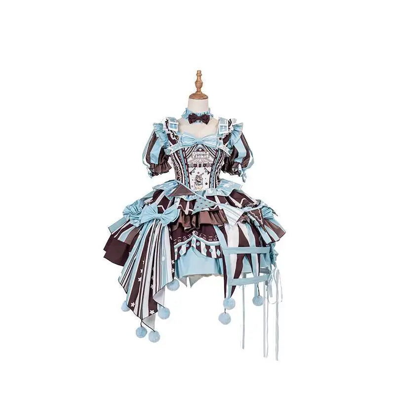 New Fiesta Carnival Halloween Cos Cosplay Circus Fairy Tale Opening Lolita Skirt LO Skirt