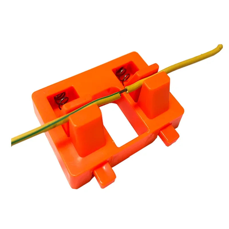 Professional Spring-Pressurized Welding Fixture - Anti-Slip Cable Welding Clamp