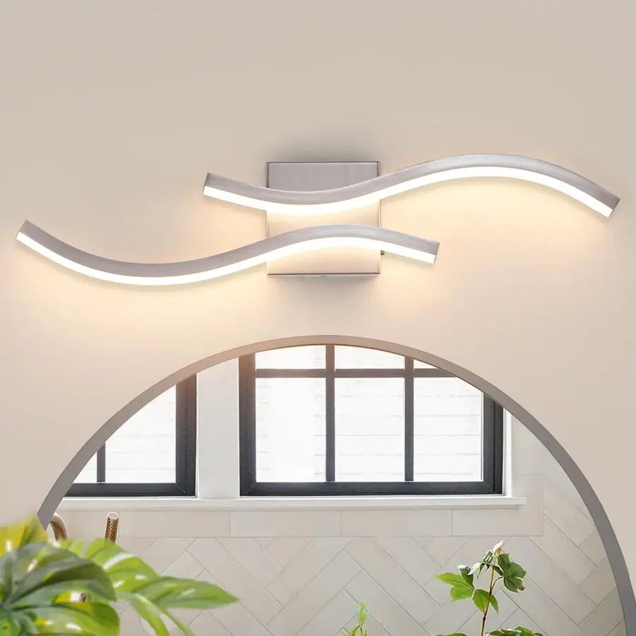 Vanity Light Fixture, 26W 5CCT Dimmable Modern Led Bathroom Light Fixtures Over Mirror, LED Vanity Lighting Bar for Bathrooms Br