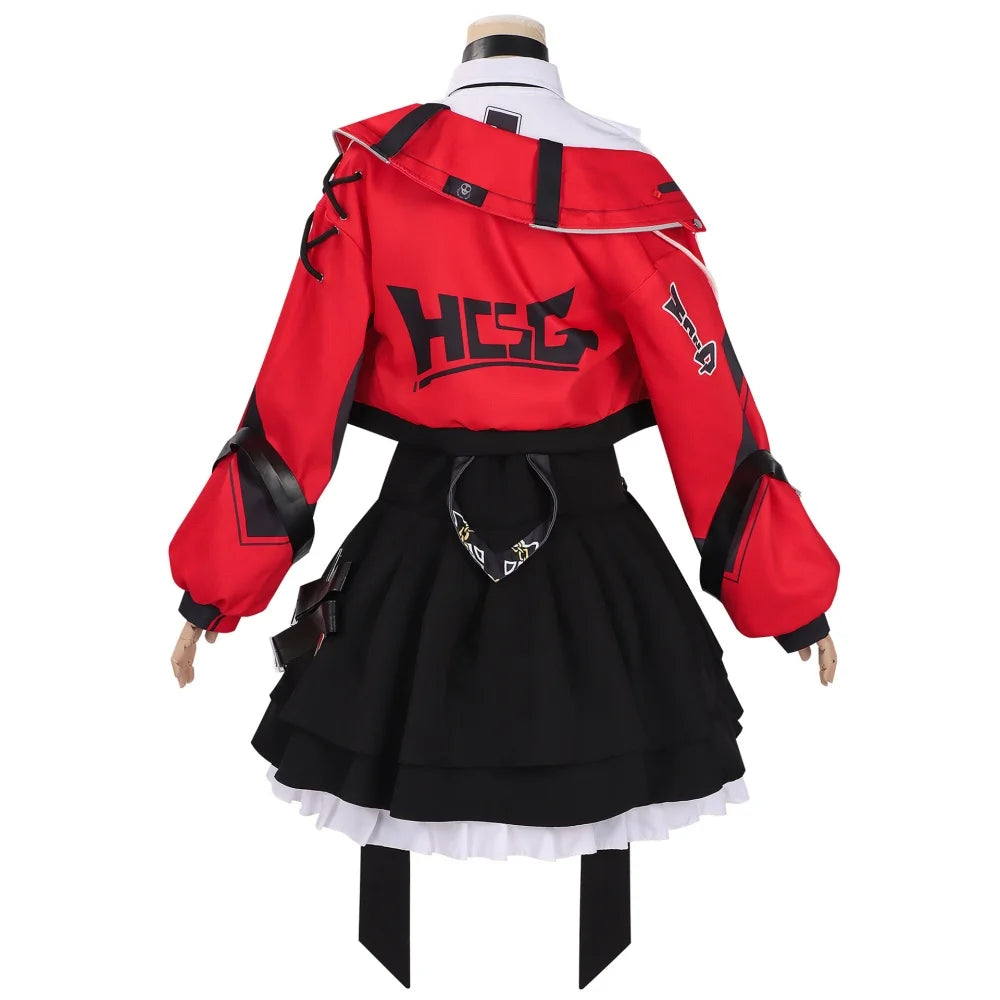 NTE Lacrimosa Cosplay Costume Neverness to Everness Lacrimosa Coat Shirt Skirt Socks Full Set