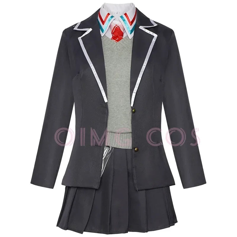 Vtuber Kenmochi Toya Cosplay Costume Adult Carnival   Anime Uniform Halloween Party Costumes Women Masquerade  Game