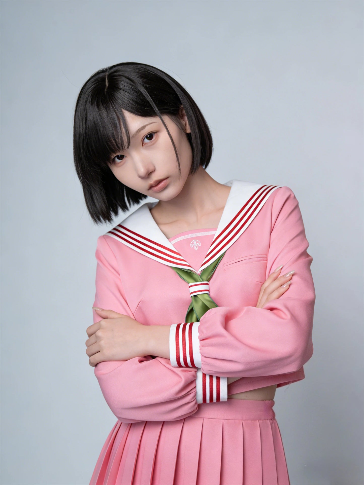Shimizu Hinako Cosplay Costumes Wig Sailor School Uniform Game Silent Hill f Halloween Carnival Party Christmas Outfits Women