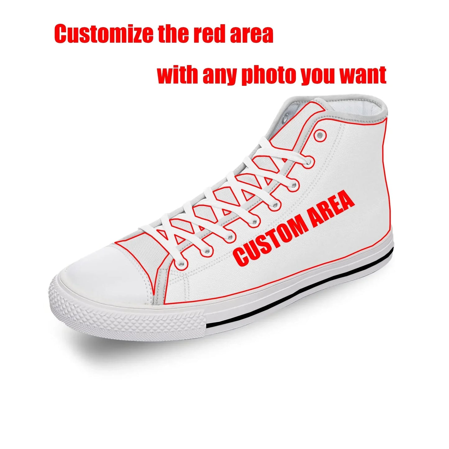 Plaid High Top Shoes Mens Womens Teenager Sneakers Canvas High Quality Outdoor Daily Sneaker Custom Made Couple Shoe