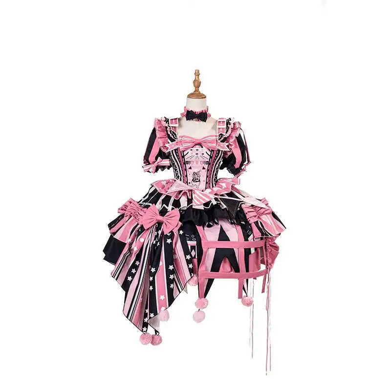 New Fiesta Carnival Halloween Cos Cosplay Circus Fairy Tale Opening Lolita Skirt LO Skirt