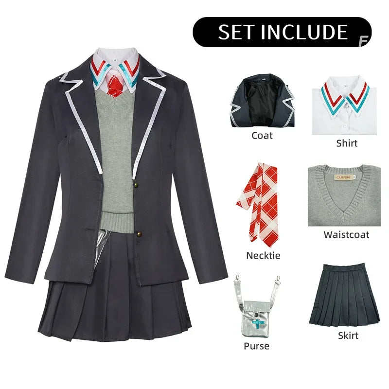 Vtuber Kenmochi Toya Cosplay Costume Adult Carnival   Anime Uniform Halloween Party Costumes Women Masquerade  Game