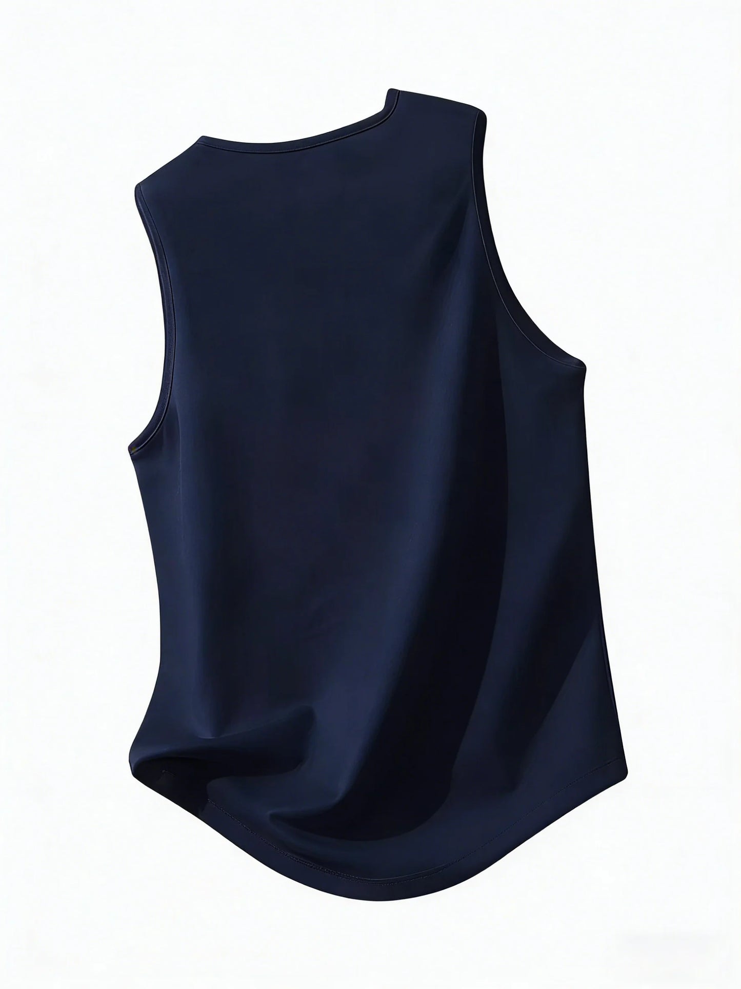 Must-have for muscular men: Parisian Lines Print Sleeveless V-Neck Top