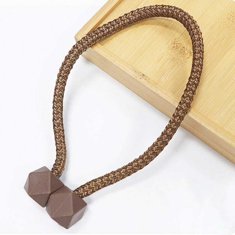 Magnetic Buckle Creative Cube Curtain Strap Accessories