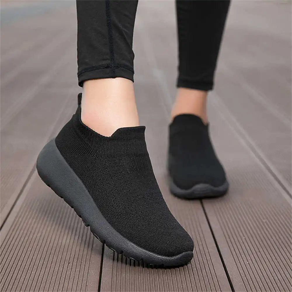 Lightweight Anti-skid Black School Shoes Woven Women's Running Sneakers Shose Women Sports Saoatenis Sneakeres Cheaper Fit