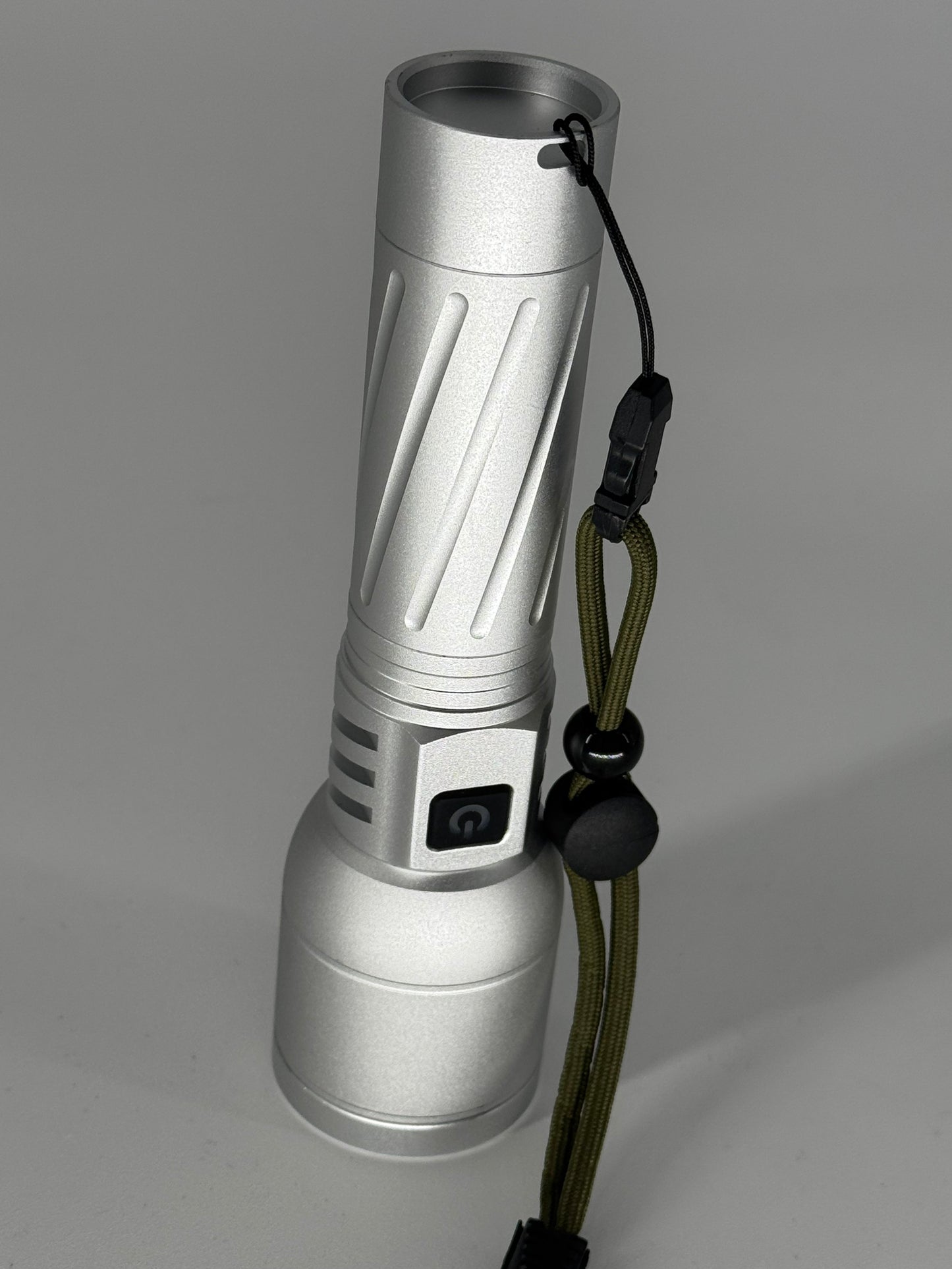 All Weather Flashlight, Charcoal or Silver