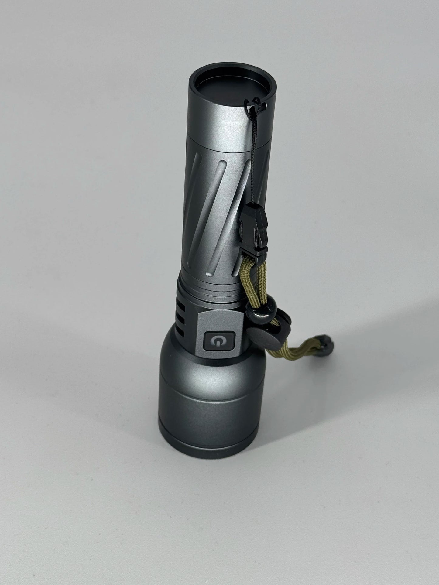 All Weather Flashlight, Charcoal or Silver