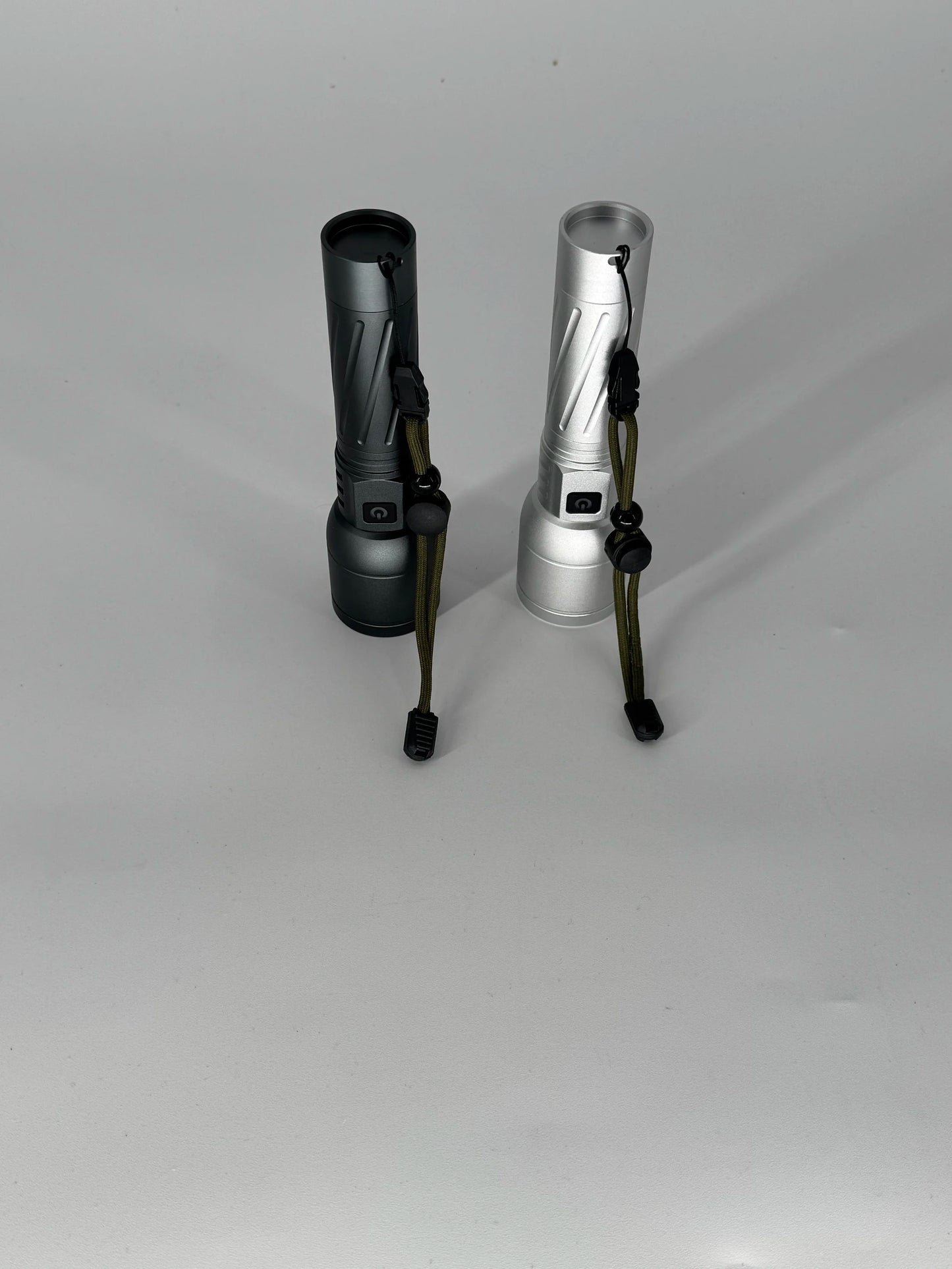All Weather Flashlight, Charcoal or Silver