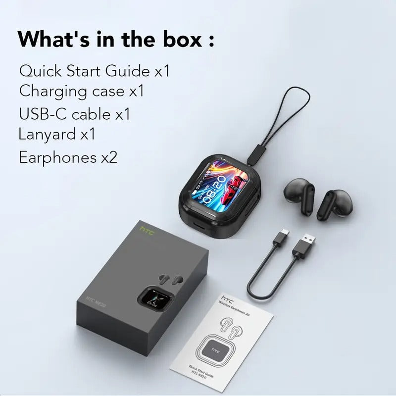 NNETM Wireless Earbuds with Language Translation & HD Sound