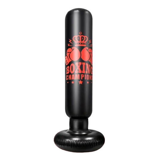 Punching Bag with Gloves & Skipping Rope